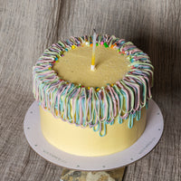 BIRTHDAY SQUIGGLES - Yellow