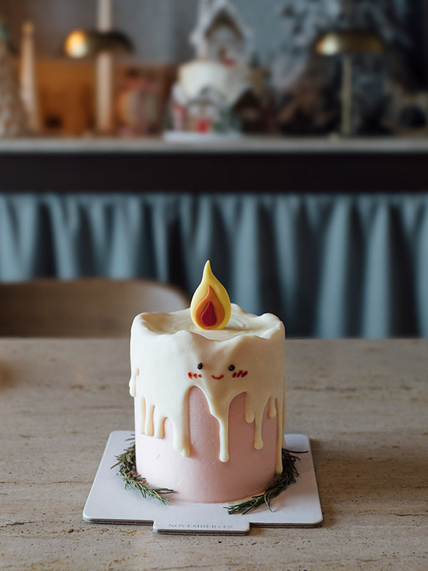 Mini Party Cake Melting Candle