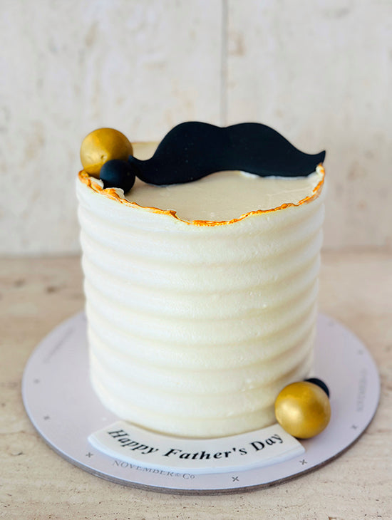 Moustache Cake