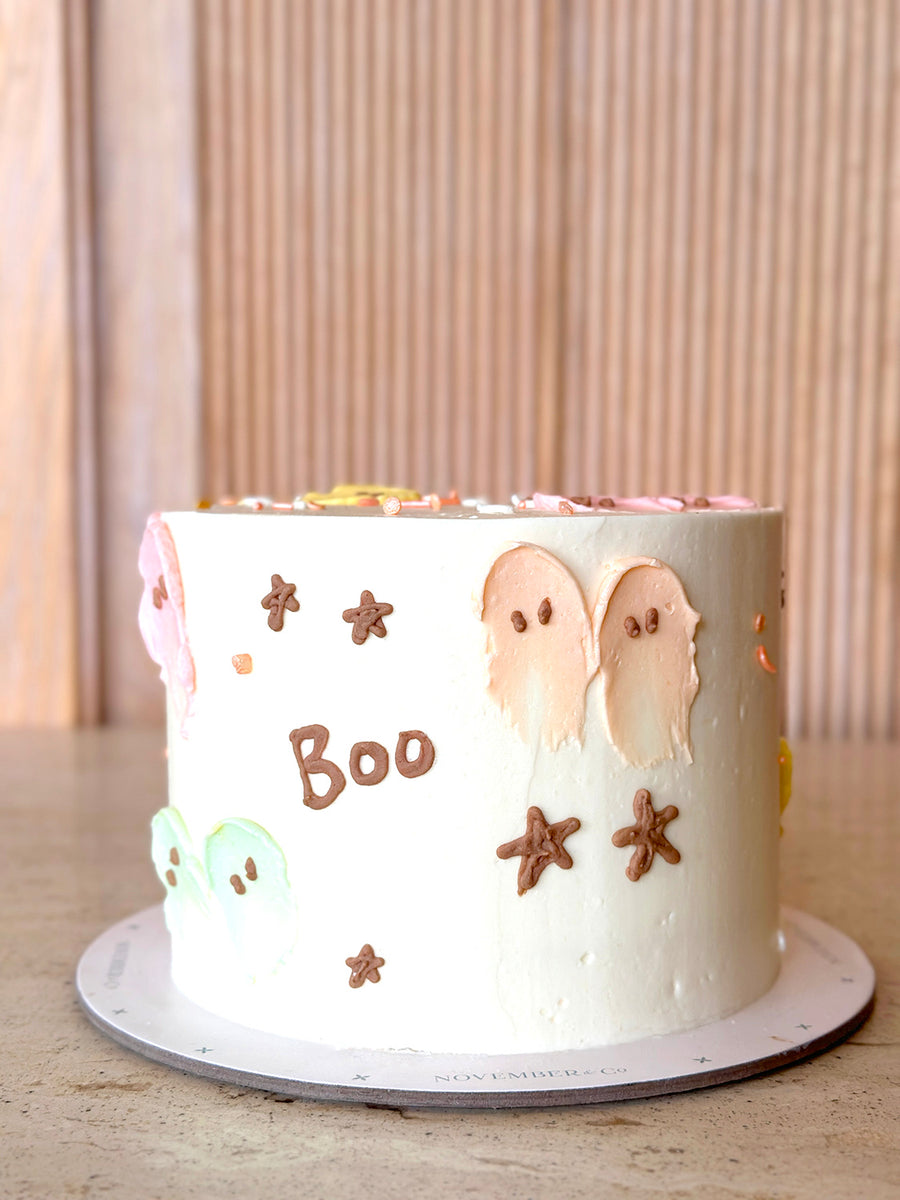 Ghost BOO Cake