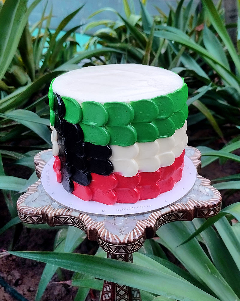 Kuwait Flag Cake