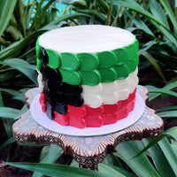 Kuwait Flag Cake