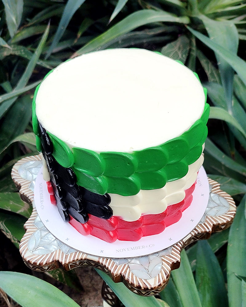 Kuwait Flag Cake