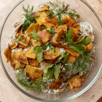 Crispy Creamy Potato Salad