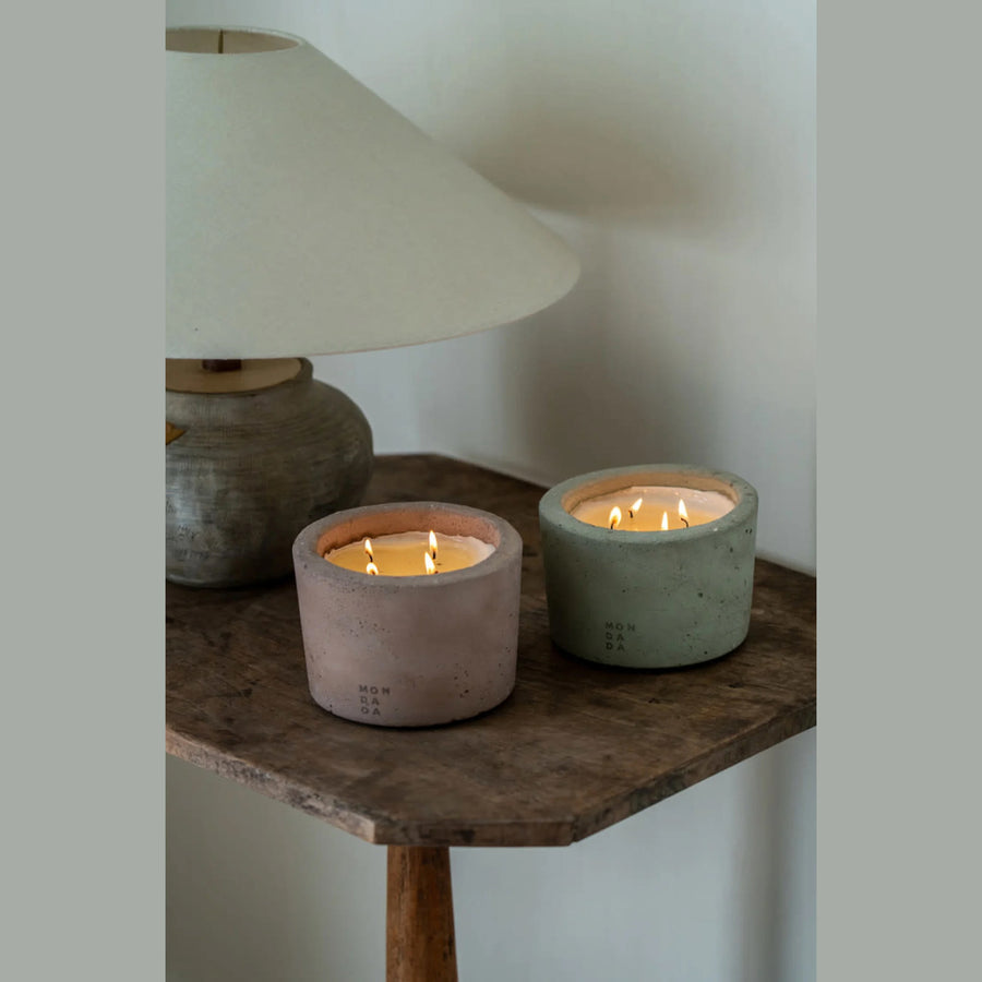 Indoor Urban Candle - Small (Slate Green, Down to Earth)