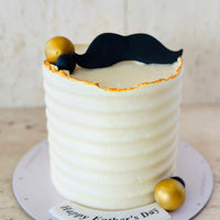 Moustache Cake