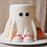 Ghost Cake with Shoes