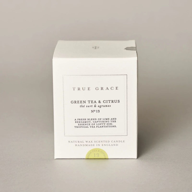 True Grace Green Tea and Citrus -  Scented Candles