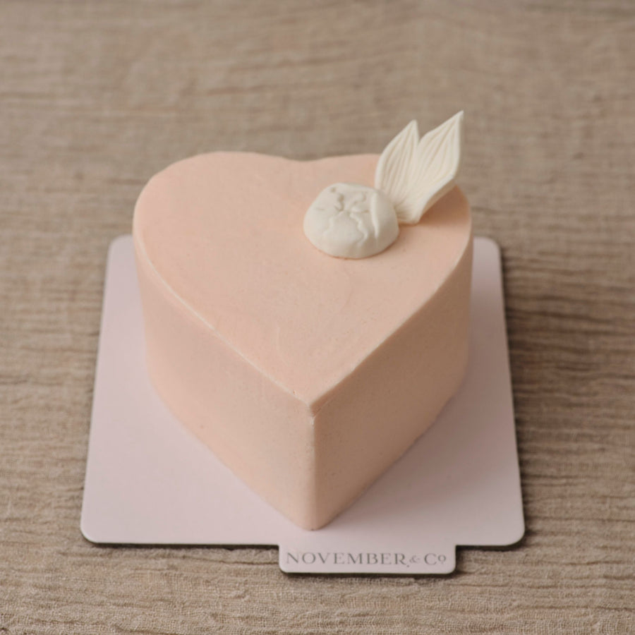 Sweet Love Heart Cake