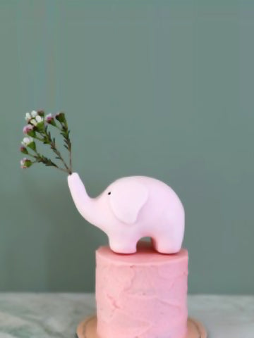 The Mini Pink Elephant Cake